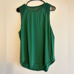 Lululemon Forest Green Sculpt Tank